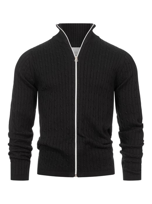Herren Strickjacke - KSCable Zip