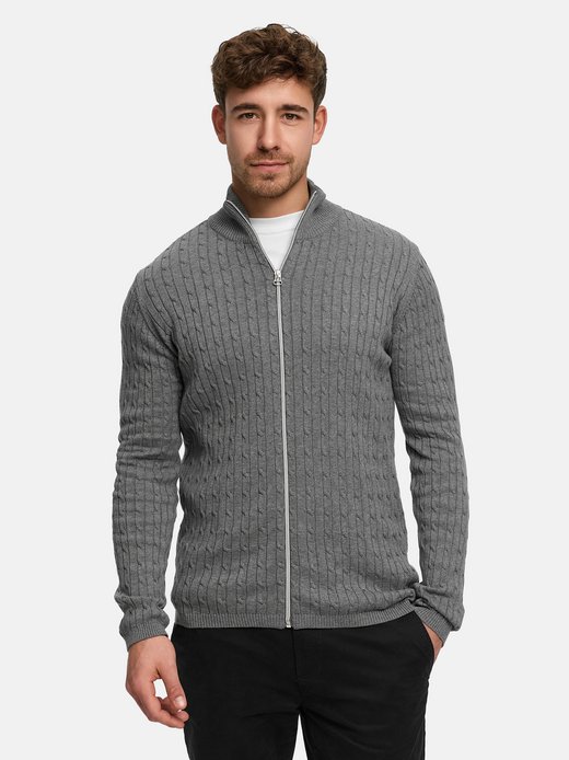 Herren Strickjacke - KSCable Zip