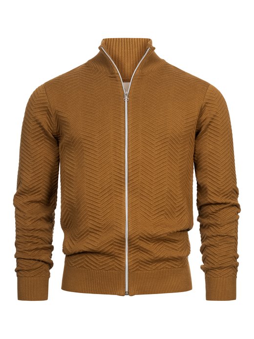 Herren Strickjacke - KSCarlo Zip