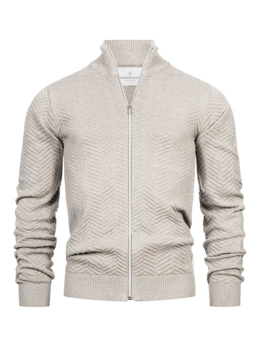Herren Strickjacke - KSCarlo Zip