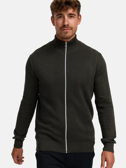 Herren Strickjacke - KSCarlo Zip