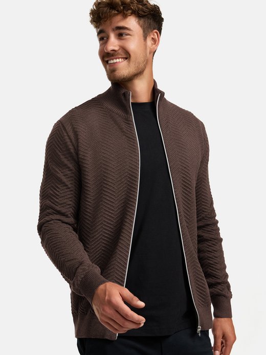 Herren Strickjacke - KSCarlo Zip