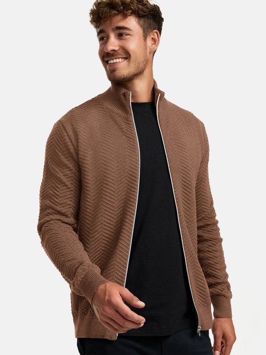 Herren Strickjacke - KSCarlo Zip