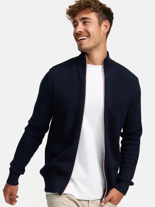 Herren Strickjacke - KSErik Zip
