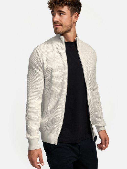 Herren Strickjacke - KSErik Zip