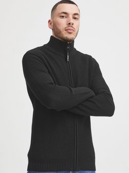 Artikelbild Herren Strickjacke - PRKimmo von 11 Project in schwarz uni