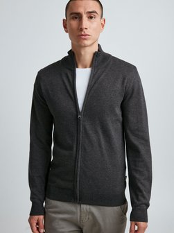 Artikelbild Herren Strickjacke - PRMelker von 11 Project in anthrazit meliert