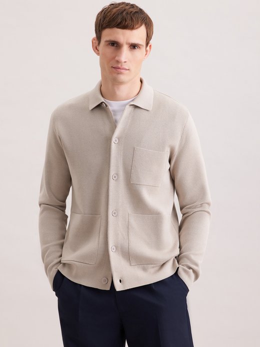 Herren Strickjacke - Regular Fit