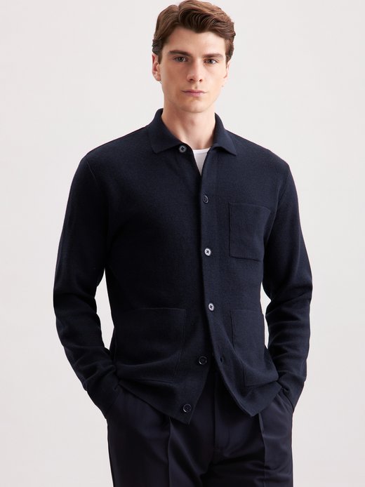 Herren Strickjacke - Regular Fit