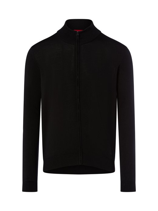 Herren Strickjacke aus Schurwolle- San Jorge