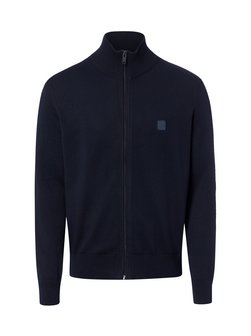 Herren Strickjacke mit Cashmere-Anteil - Kanozip
