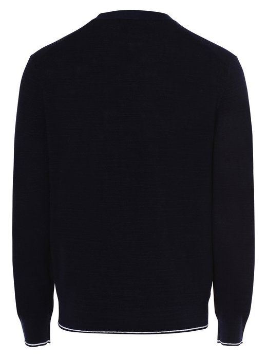 Herren Strickjacke mit Leinen-Anteil