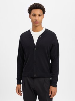 Herren Strickjacke mit Wollanteil - Eluan