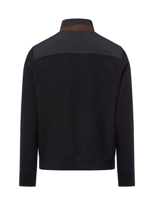 Herren Strickjacke mit Wollanteil