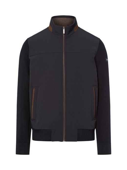 Herren Strickjacke mit Wollanteil