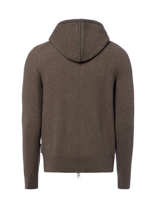 Herren Strickjacke mit Wollanteil