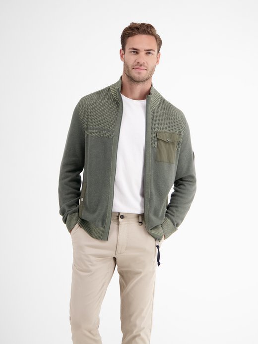 Herren Strickjacke
