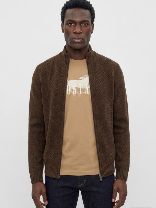 Herren Strickjacke