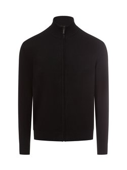 Artikelbild Herren Strickjacke von Nils Sundström in schwarz uni