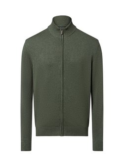 Artikelbild Herren Strickjacke von Nils Sundström in oliv meliert