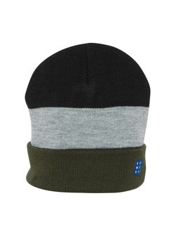 Artikelbild Herren Strickmütze - BHEarl von BLEND in grün gestreift