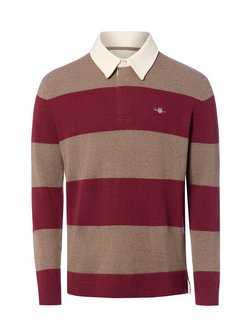 Herren Strickpoloshirt aus Lammwolle
