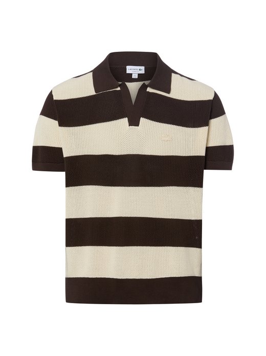 Herren Strickpoloshirt