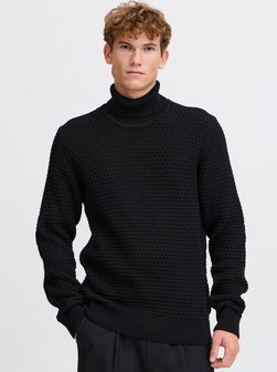 Artikelbild Herren Strickpullover - CFKARL von CASUAL FRIDAY in schwarz uni