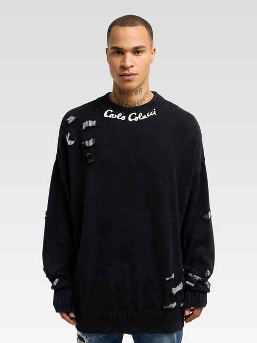 Herren Strickpullover  -  Dellemann