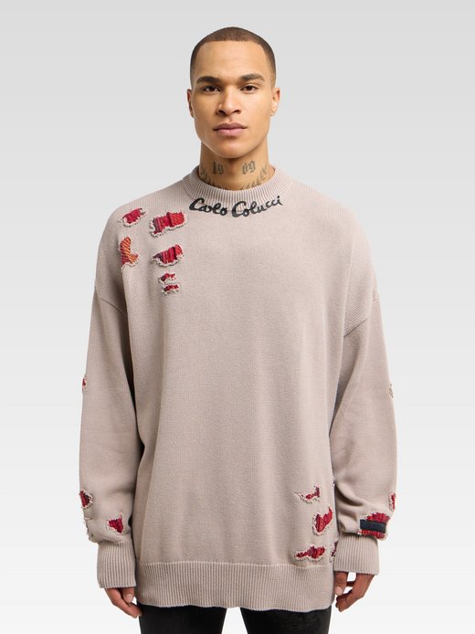 Herren Strickpullover  -  Dellemann