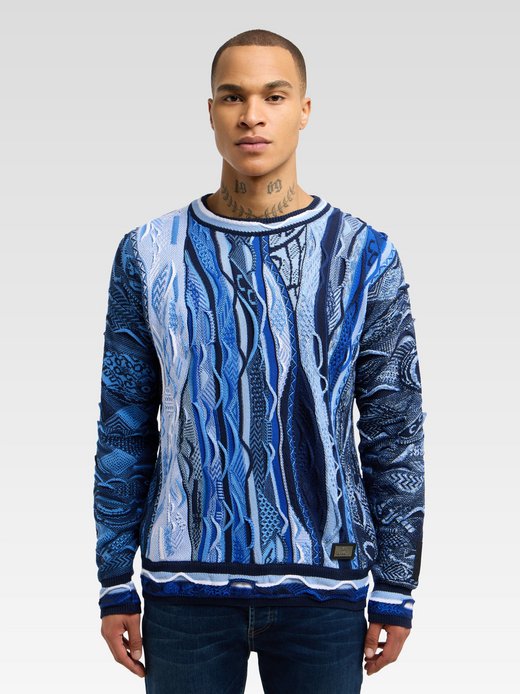 Herren Strickpullover  -  Delueg