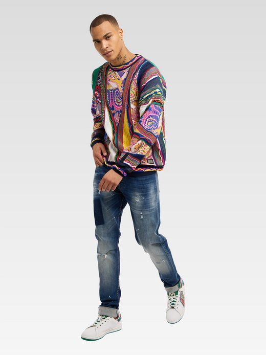 Herren Strickpullover  -  Deluggi