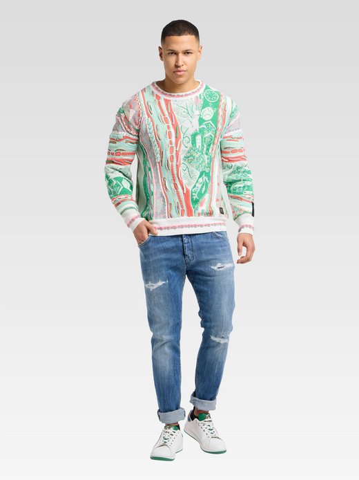 Herren Strickpullover  -  Eberhoefer