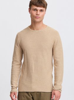 Artikelbild Herren Strickpullover - IDJadas von Indicode in beige meliert