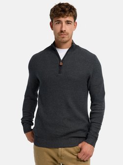 Herren Strickpullover - INJexi Half Zip