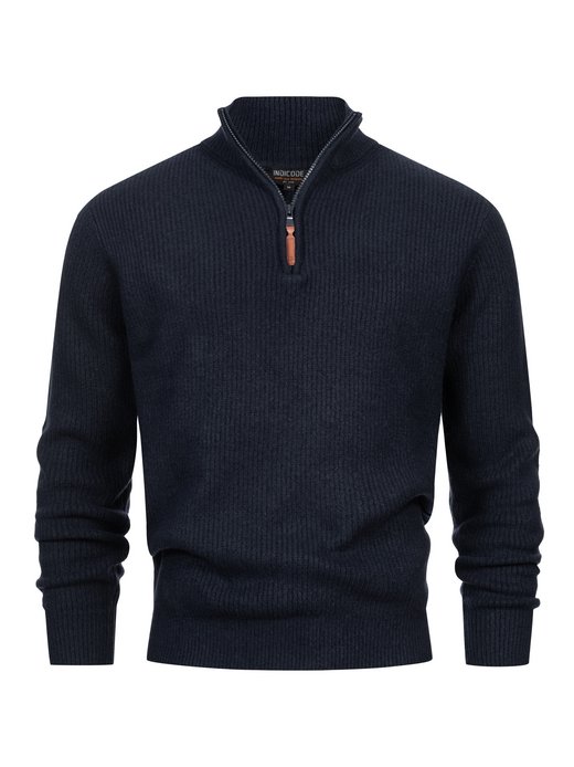 Herren Strickpullover - INPeace Half Zip