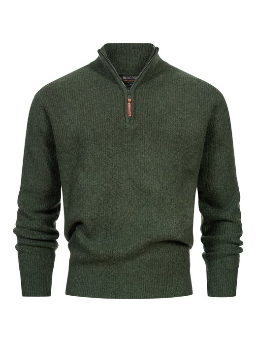 Herren Strickpullover - INPeace Half Zip
