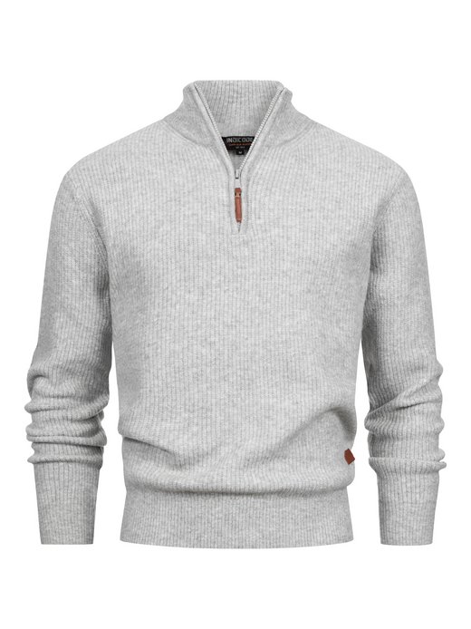 Herren Strickpullover - INPeace Half Zip