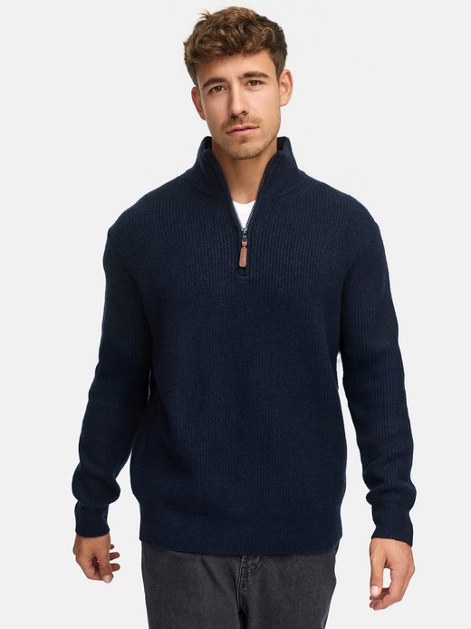Herren Strickpullover - INPeace Half Zip
