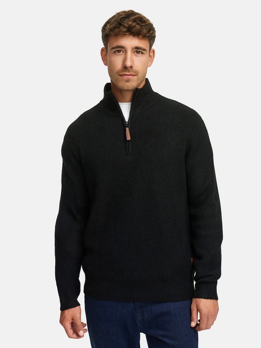 Herren Strickpullover - INPeace Half Zip