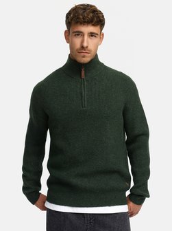 Herren Strickpullover - INPeace Half Zip