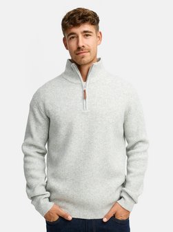 Herren Strickpullover - INPeace Half Zip