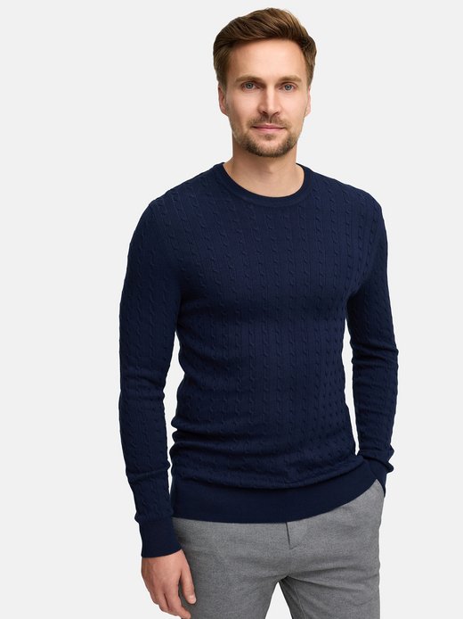 Herren Strickpullover - JFCamden crew neck knit