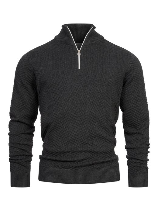 Herren Strickpullover - KSCarlo Half-Zip