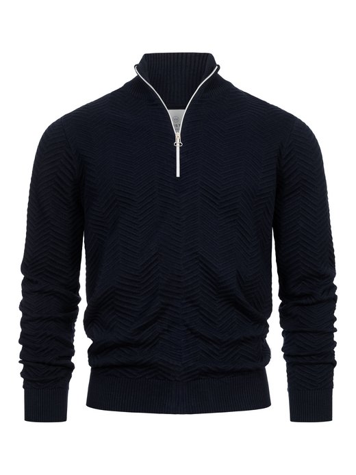 Herren Strickpullover - KSCarlo Half-Zip