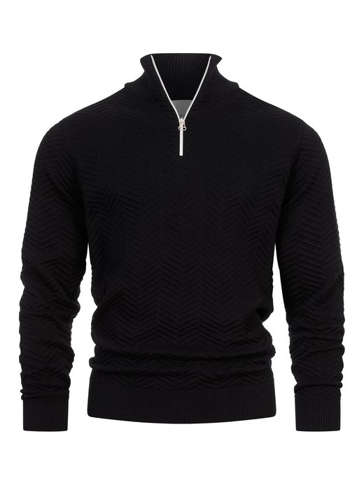 Herren Strickpullover - KSCarlo Half-Zip