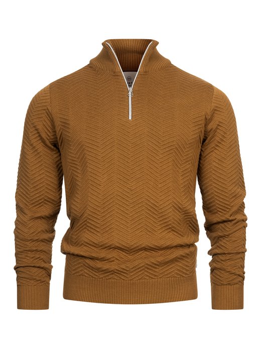Herren Strickpullover - KSCarlo Half-Zip