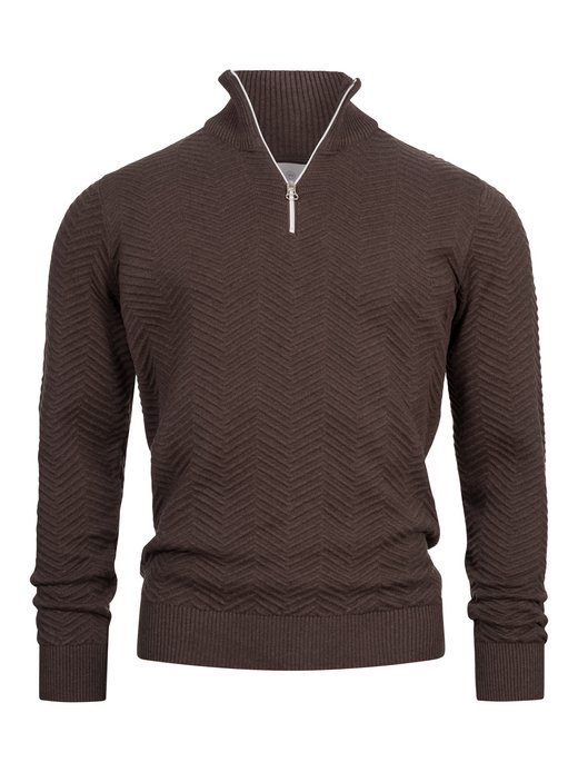 Herren Strickpullover - KSCarlo Half-Zip