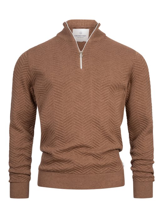 Herren Strickpullover - KSCarlo Half-Zip