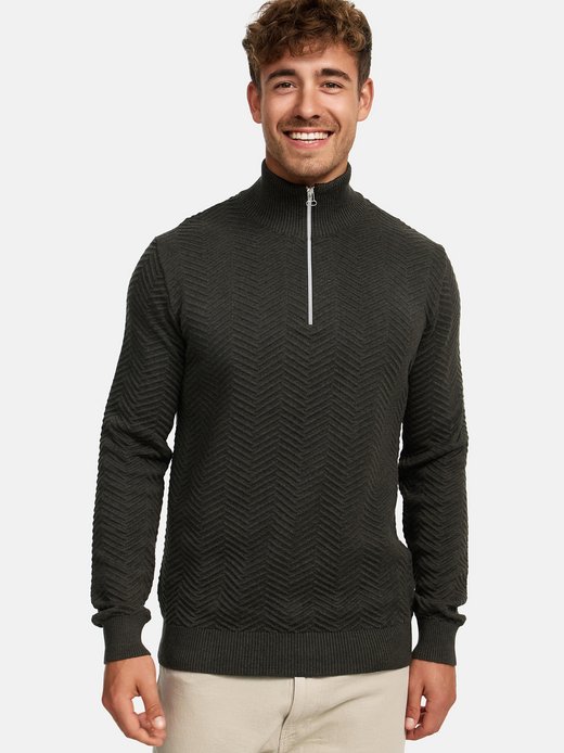 Herren Strickpullover - KSCarlo Half-Zip